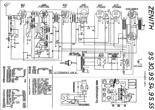 9S54 Ch= 5903; Zenith Radio Corp.; (ID = 20794) Radio