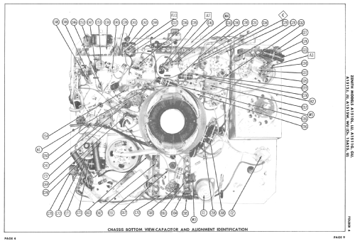 A1511G Ch= 15A25; Zenith Radio Corp.; (ID = 2534461) Télévision