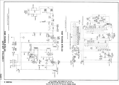 A1717GU Ch= 15A26U; Zenith Radio Corp.; (ID = 848355) Televisión