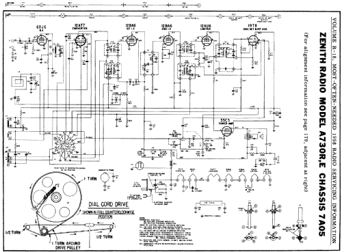 A730E Ch= 7A05; Zenith Radio Corp.; (ID = 140323) Radio