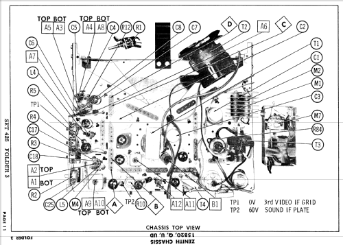 B1411PZ Ch= 15B20; Zenith Radio Corp.; (ID = 922795) Televisore