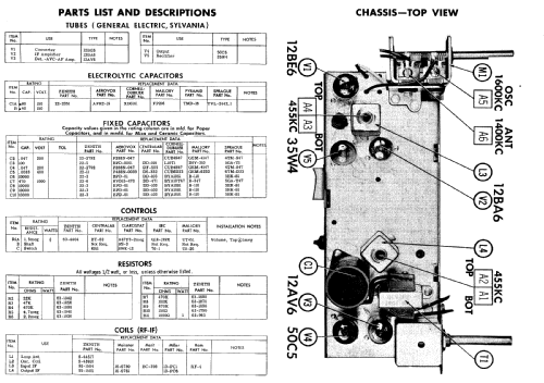 B513V 'The Toreador' Ch= 5B01; Zenith Radio Corp.; (ID = 507945) Radio