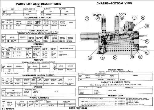 BP40L Ch= 2B01; Zenith Radio Corp.; (ID = 561848) Enrég.-R