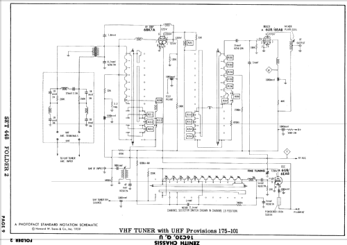 C1416B Ch= 16C20; Zenith Radio Corp.; (ID = 894814) Television