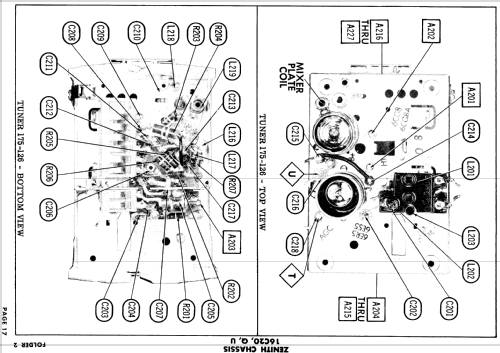 C1715LU Ch= 16C20U; Zenith Radio Corp.; (ID = 894945) Television