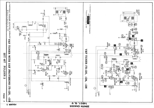 D2301R, Y Ch= 16D21; Zenith Radio Corp.; (ID = 636785) Televisión