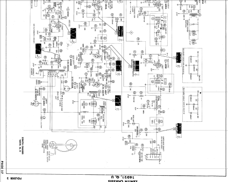 D2301RU, YU Ch= 16D21U; Zenith Radio Corp.; (ID = 636847) Television