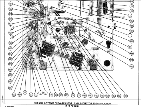 D2355E, L, R, W, EU, LU, RU, WU Ch= 16D21, U; Zenith Radio Corp.; (ID = 638029) Television