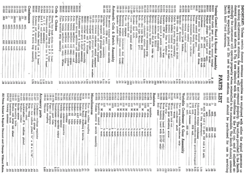 6M390 Ford ; Zenith Radio Corp.; (ID = 312976) Car Radio