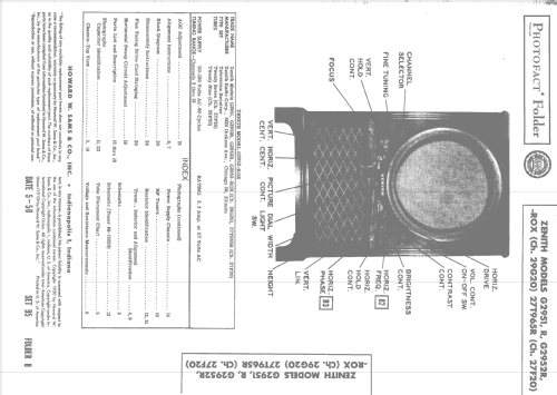 G2951 The Stratosphere Ch= 29G20; Zenith Radio Corp.; (ID = 1667716) Television