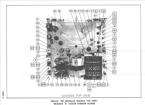 G2951R The Stratosphere Ch= 29G20; Zenith Radio Corp.; (ID = 1668121) Televisore