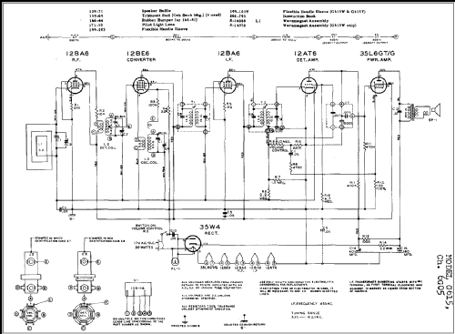 G615 Ch= 6G05; Zenith Radio Corp.; (ID = 277781) Radio