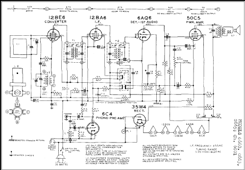 G663 Ch= 6G01; Zenith Radio Corp.; (ID = 278483) Radio