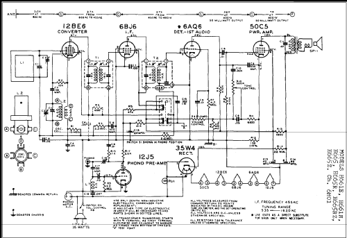 H665 Ch= 6H01; Zenith Radio Corp.; (ID = 260540) Radio