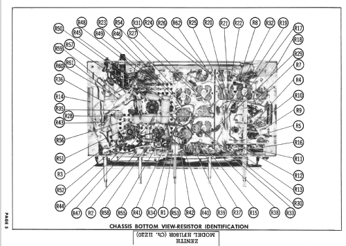 HF1284E Ch= 12Z20; Zenith Radio Corp.; (ID = 2437316) Radio