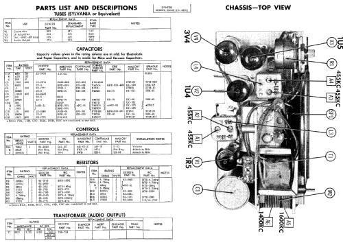 K412W Ch=4K01; Zenith Radio Corp.; (ID = 505590) Radio