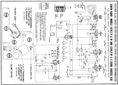 L514G Ch= 5L02; Zenith Radio Corp.; (ID = 155974) Radio