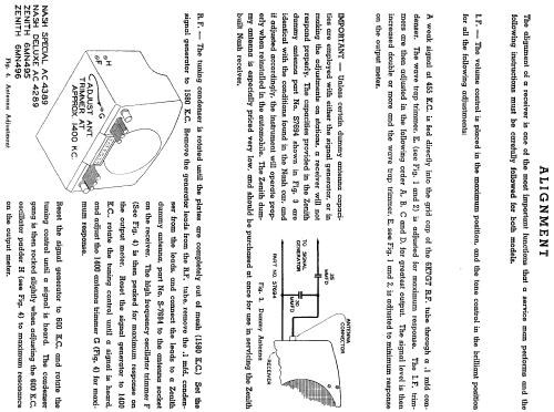 6MN495 Nash Ch=5673; Zenith Radio Corp.; (ID = 314390) Car Radio