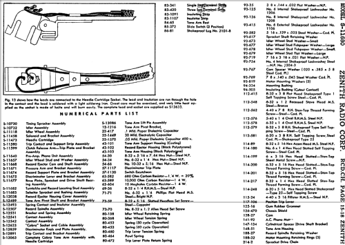 S11680 ; Zenith Radio Corp.; (ID = 823106) Sonido-V