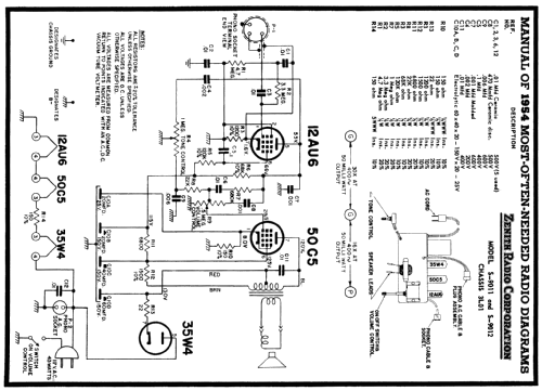 S-9011 Ch= 3L01; Zenith Radio Corp.; (ID = 157501) R-Player