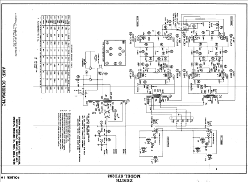 SFD2570E CH= 9D25 Ch= 7D31; Zenith Radio Corp.; (ID = 587375) Radio