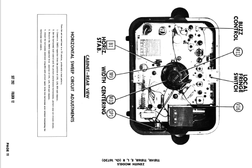 T1816L The Cambridge Ch= 16T20; Zenith Radio Corp.; (ID = 2648370) Televisión