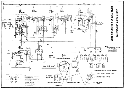 T325W Ch= 7M05; Zenith Radio Corp.; (ID = 157668) Radio