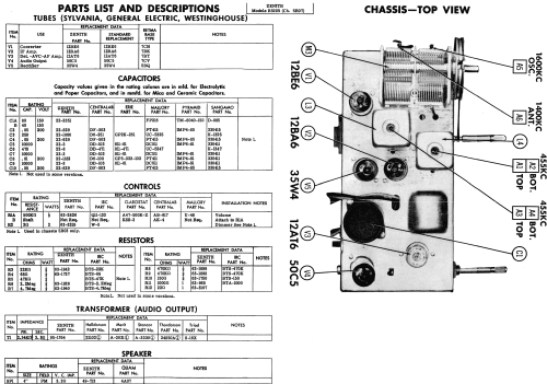 T524R Ch= 5L07; Zenith Radio Corp.; (ID = 680310) Radio