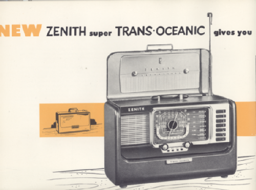Trans-Oceanic H500 Ch= 5H40 ; Zenith Radio Corp.; (ID = 1713993) Radio