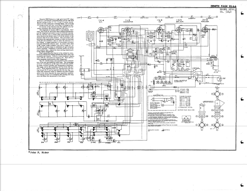 Trans-Oceanic H500 Ch= 5H40 ; Zenith Radio Corp.; (ID = 2066207) Radio