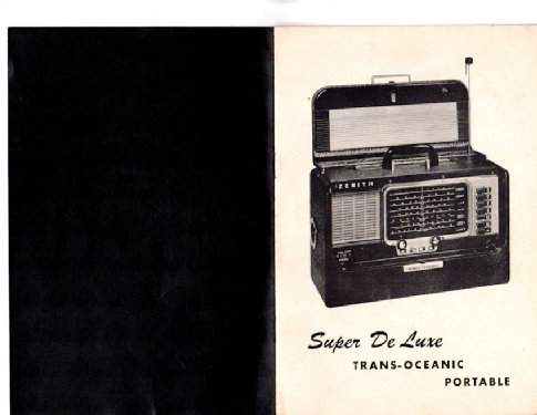 Trans-Oceanic L600 Ch= 6L40; Zenith Radio Corp.; (ID = 2725237) Radio