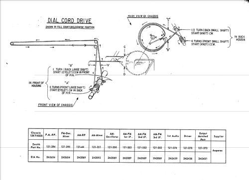 Trans-Oceanic Royal 3000 Ch= 12KT40Z3; Zenith Radio Corp.; (ID = 1879181) Radio