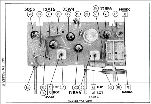 X519G Ch=5X07; Zenith Radio Corp.; (ID = 506461) Radio