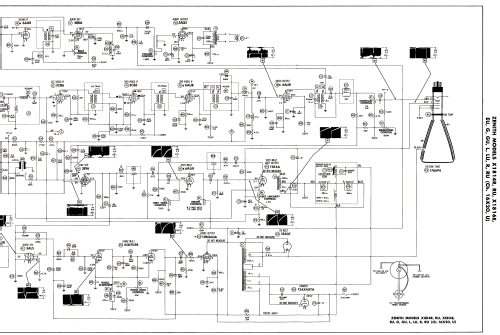 X-1814R Ch= 16X20; Zenith Radio Corp.; (ID = 2773563) Television