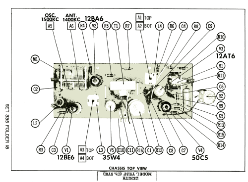 Y513G Ch=5Y01; Zenith Radio Corp.; (ID = 1955589) Radio