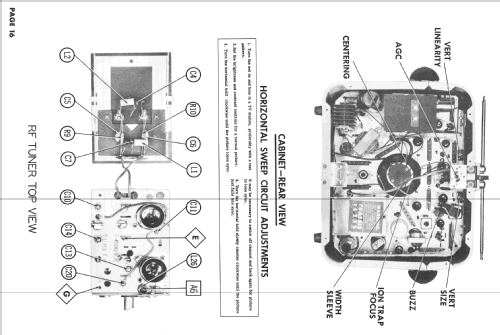 Z1511BU Ch= 16Z25U; Zenith Radio Corp.; (ID = 2419187) Television