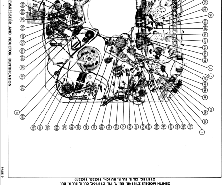 Z1816C Ch= 16Z21; Zenith Radio Corp.; (ID = 1729514) Television