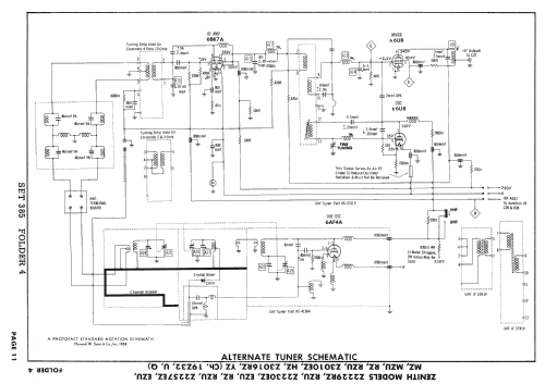 Z2230EZ Ch= 19Z32; Zenith Radio Corp.; (ID = 2510126) Television