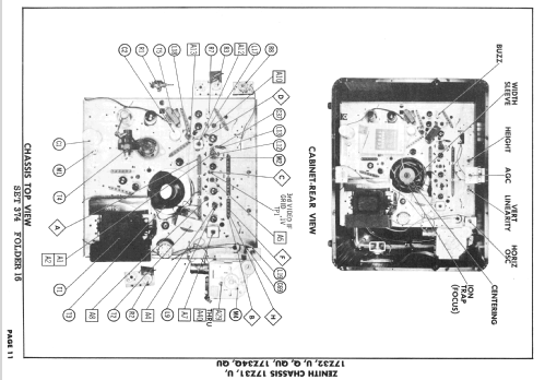 Z2244RZU Ch= 17Z31U; Zenith Radio Corp.; (ID = 2451502) Television