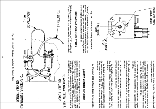 Z2257MU Ch= 19Z22U; Zenith Radio Corp.; (ID = 1806342) Television