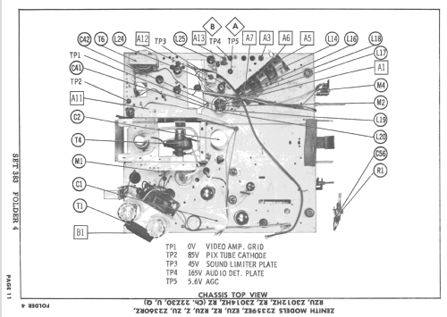 Z2359RZU Ch= 22Z30U; Zenith Radio Corp.; (ID = 2497524) Television