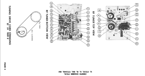 Z3008RZU Ch= 17Z34QU; Zenith Radio Corp.; (ID = 2451806) Fernseh-E