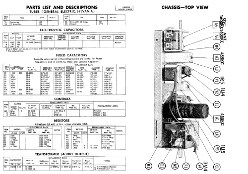 Z400V Carnival Ch= 4Z40; Zenith Radio Corp.; (ID = 506220) Radio