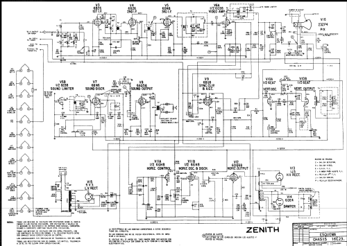 Ch= 16E23; Zenith, Telerasa; (ID = 2500072) Television