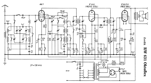 Oktoflex RW631; Zerdik; Wien (ID = 280483) Radio