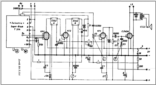 Selectric B4 T-314; Zerdik; Wien (ID = 1472112) Radio