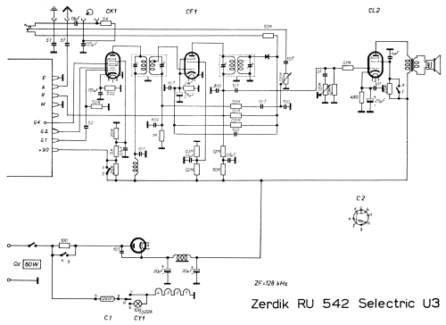 Selectric U3 RU542; Zerdik; Wien (ID = 2031088) Radio