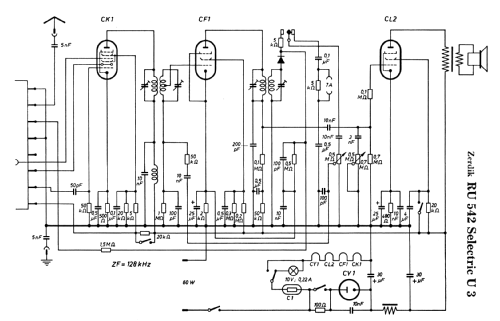 Selectric U3 RU542; Zerdik; Wien (ID = 280296) Radio