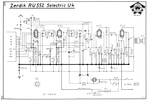 Selectric U4 RU552; Zerdik; Wien (ID = 2030871) Radio
