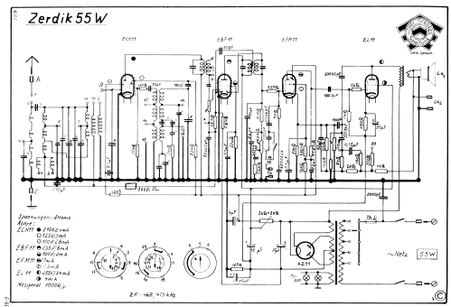 Super 55-W; Zerdik; Wien (ID = 2048601) Radio